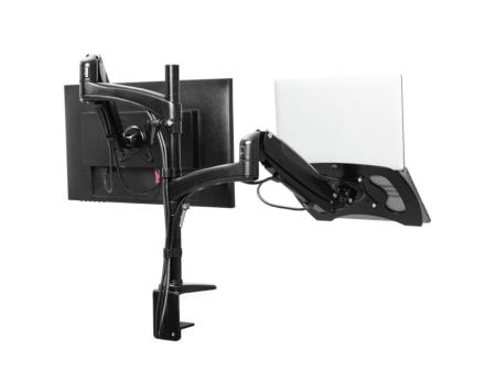 Soporte de Mesa Orientable/ Inclinable Trust Mara para Monitor y Portátil hasta 32'