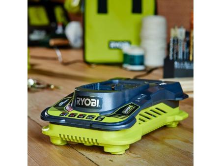 Cargador de Baterías Ryobi ONE+ RC18-150 Litio-ion/ 18V 5,0 Ah/ Sin batería