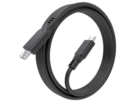 Cable USB 3.2 Tipo-C Aisens A107-0874 20GBPS 5A 100W/ USB Tipo-C Macho - USB Tipo-C Macho/ Hasta 100W/ 2m/ Gris