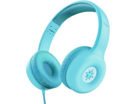 Auriculares Infantiles Trust Nouna Kids/ con Micrófono/ Azules