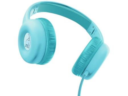 Auriculares Infantiles Trust Nouna Kids/ con Micrófono/ Azules