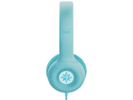 Auriculares Infantiles Trust Nouna Kids/ con Micrófono/ Azules