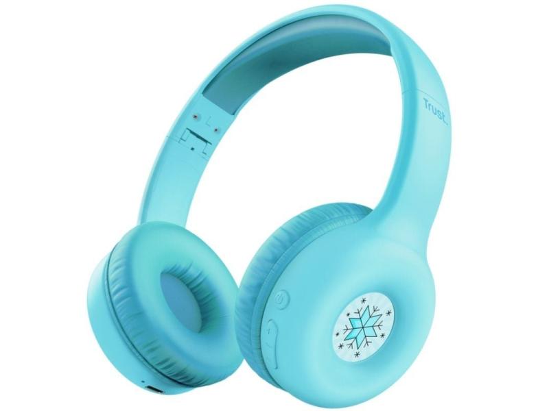 Auriculares Infantiles Inalámbricos Trust Nouna Kids/ con Micrófono/ Azules