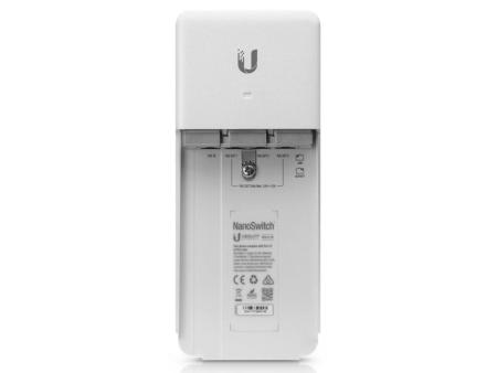 Switch Ubiquiti NanoSwitch N-SW/ 4 Puertos RJ45 10/100/1000 PoE