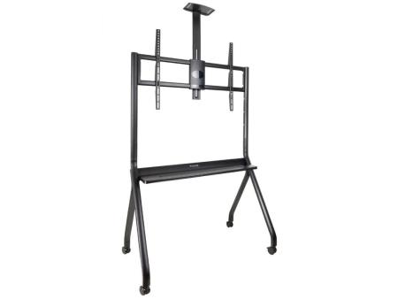 Soporte de Suelo con Ruedas TooQ FS20208M-B para TV de 55-100'/ hasta 120kg