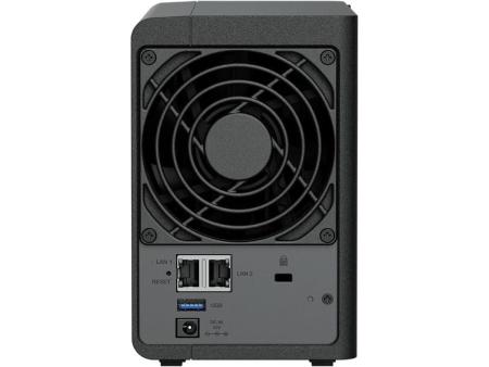 NAS Synology Diskstation DS224+/ 2 Bahías 3.5'- 2.5'/ 2GB DDR4/ Formato Torre