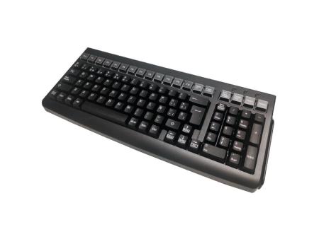 Teclado Pos Reducido Mustek MKB-800M Con Banda Magnética/ Negro