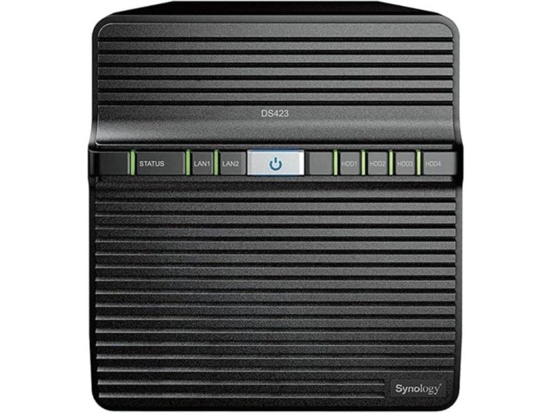 NAS Synology Diskstation DS423/ 4 Bahías 3.5'- 2.5'/ 2GB DDR4/ Formato Torre