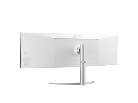 Monitor Gaming Ultrapanorámico Curvo LG UltraGear 49WQ95C-W 49'/ Dual QHD/ Multimedia/ Regulable en altura/ Blanco