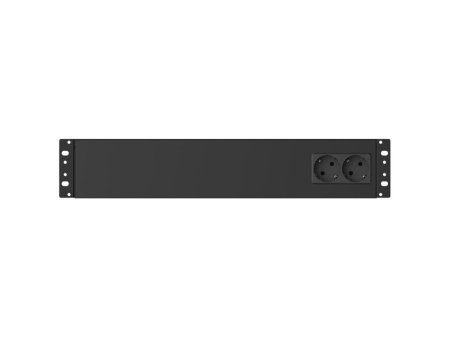 Unidad de Distribución para Alimentación Phasak COMPACT 800 VA/ 9A/ 8x Schuko/ Formato Rack 2U