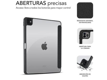 Funda Subblim Clear Shock Case para iPad Pro 11' 2024 M4/ Negra