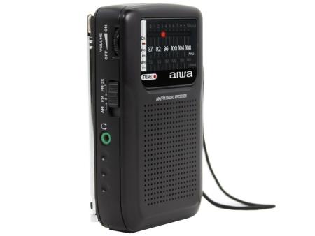 Radio Portátil Aiwa RS-33/ Negra