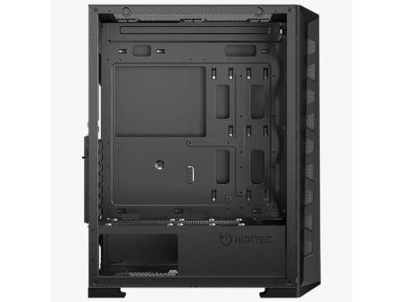 Caja Gaming Semitorre Hiditec MH12 GLASS