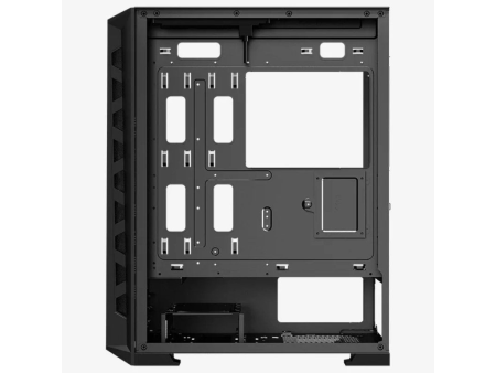 Caja Gaming Semitorre Hiditec MH12 GLASS