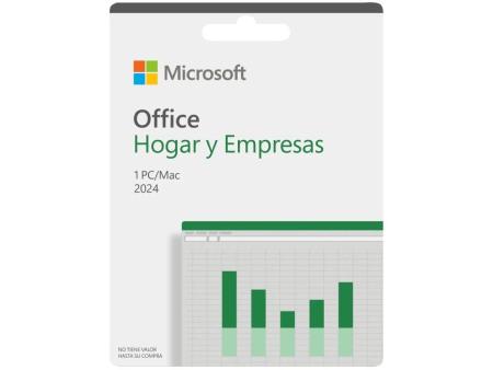 Microsoft Office Hogar y Empresas 2024/ 1 Usuario/ Licencia Perpetua