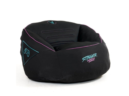 Puff Woxter Stinger Gaming/ con relleno/ Azul y Negro