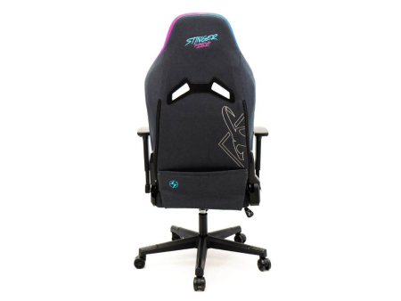 Silla Gaming Woxter Stinger Station Elite/ Luces LED/ Azul y Rosa