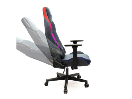 Silla Gaming Woxter Stinger Station Elite/ Luces LED/ Azul y Rosa