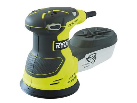 Lijadora Excéntrica Ryobi ROS300/ 300W/ Incluye 5 Lijas