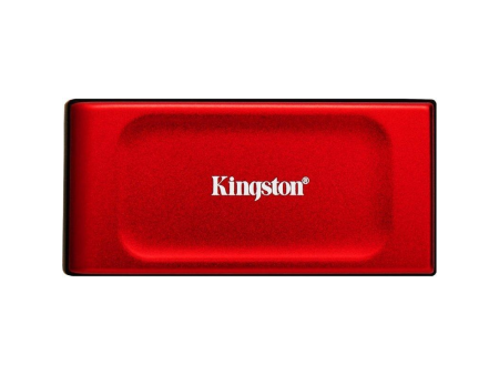 Disco Externo SSD Kingston XS1000 1TB/ USB 3.2/ Rojo