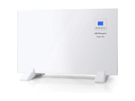 PANEL CALEFACTOR RADIANTE ORBEGOZO REH 2000A BLANCO - 2000W - DISPLAY LCD - TERMOSTATO DIGITAL - CONTROL TÁCTIL - MANDO A DISTAN