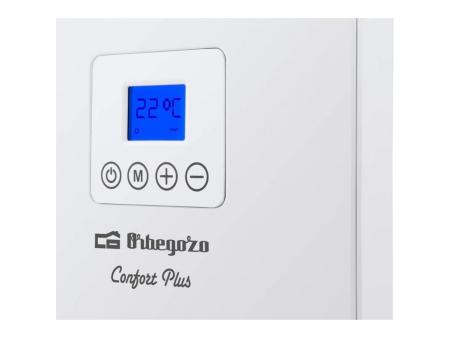 PANEL CALEFACTOR RADIANTE ORBEGOZO REH 2000A BLANCO - 2000W - DISPLAY LCD - TERMOSTATO DIGITAL - CONTROL TÁCTIL - MANDO A DISTAN