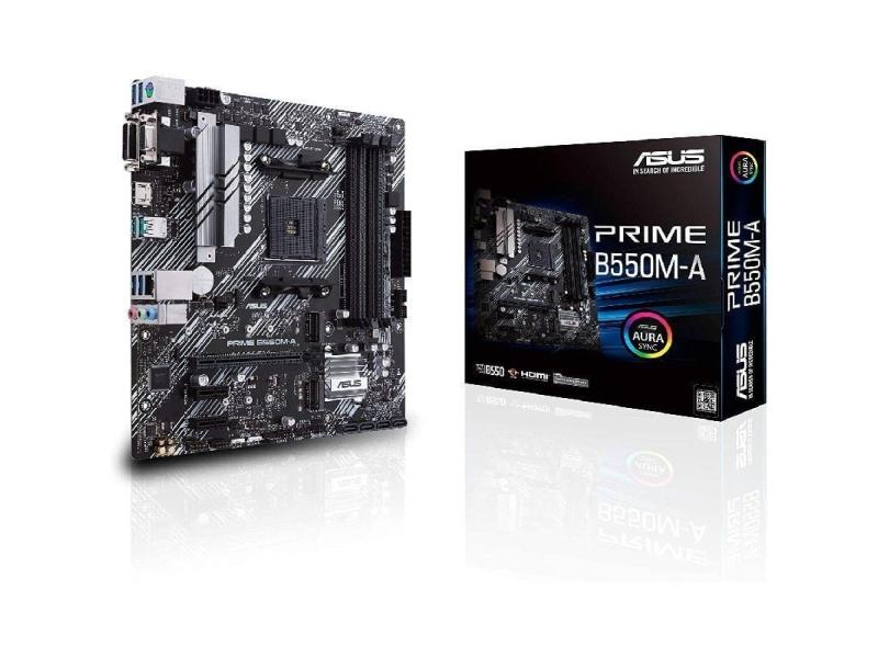 Placa Base Asus Prime B550M-A Socket AM4/ Micro ATX