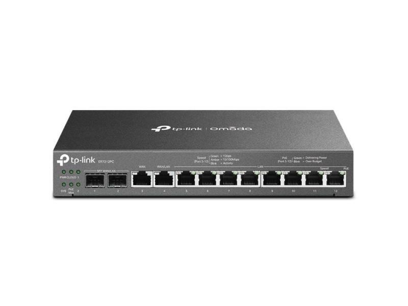 Router VPN TP-Link Omada ER7212PC/ 12 Puertos Multi-WAN