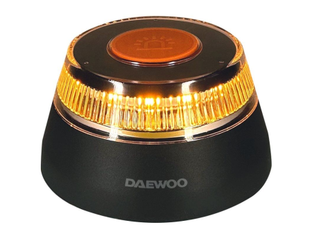 Luz de Emergencia para coche Daewoo DW5001 V16/ Homologada/ Base Imantada/ Geolocalizable/ Funciona a Pilas