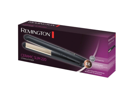 Plancha para el Pelo Remington Ceramic Slim 220 S1510/ Negro