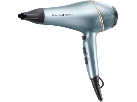 Secador Remington Shine Therapy Pro AC9300/ 2200W/ Iónico/ Negro y Azul