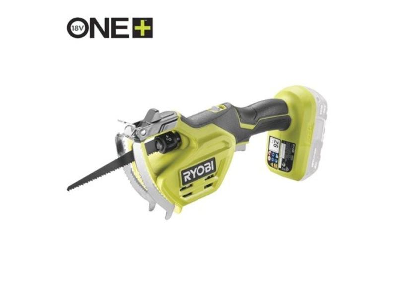 Sierra de Poda Ryobi ONE+ 18V RY18PSA-0/ Corte Ø80 mm/ Sin Batería ni Cargador