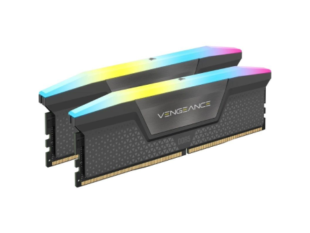 Memoria RAM Corsair Vengeance RGB 2 x 16GB/ DDR5/ 6000MHz/ 1.35V/ CL30/ AMD Expo/ DIMM