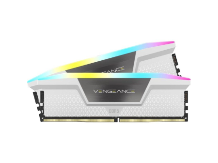 Memoria RAM Corsair Vengeance RGB 2 x 16GB/ DDR5/ 6000MHz/ 1.35V/ CL36/ DIMM