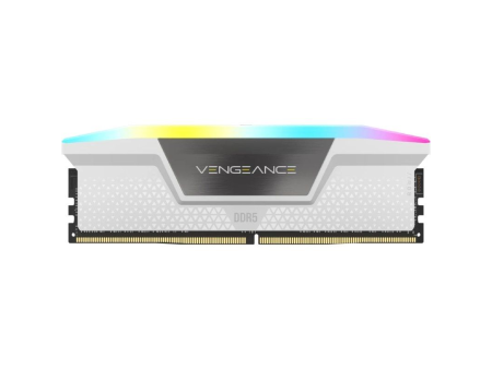 Memoria RAM Corsair Vengeance RGB 2 x 16GB/ DDR5/ 6000MHz/ 1.35V/ CL36/ DIMM