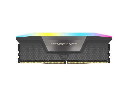 Memoria RAM Corsair Vengeance RGB 2 x 32GB/ DDR5/ 6000MH/ 1.35V/ CL36/ DIMM