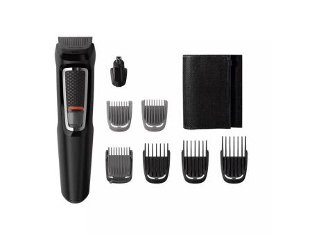 Cortapelos 8 en 1 Philips Multigroom Series 3000 MG-3730/15/ con Batería/ 11 Accesorios