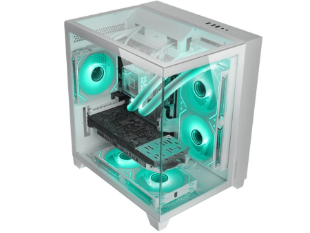 Caja Gaming MiniTorre Mars Gaming MC-3CM/ Blanco