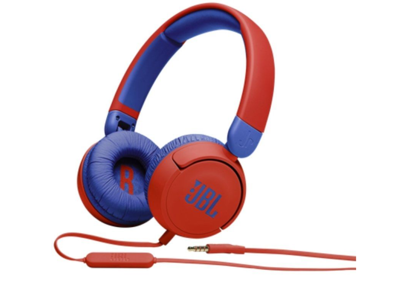 Auriculares Infantiles JBL JR310/ con Micrófono/ Jack 3.5/ Rojos y Azules