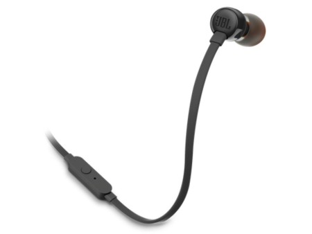 Auriculares Intrauditivos JBL Tune 160/ con Micrófono/ Jack 3.5/ Negros