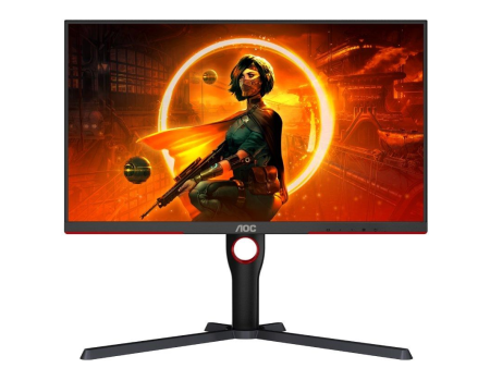 Monitor Gaming AOC Q27G3XMN/BK 31.5'/ QHD/ 1ms/ 180Hz/ VA/ Regulable en altura/ Negro