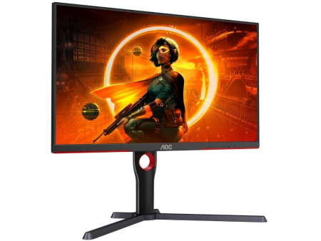 Monitor Gaming AOC Q27G3XMN/BK 31.5'/ QHD/ 1ms/ 180Hz/ VA/ Regulable en altura/ Negro