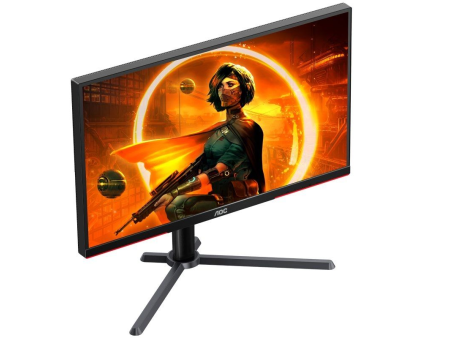 Monitor Gaming AOC Q27G3XMN/BK 31.5'/ QHD/ 1ms/ 180Hz/ VA/ Regulable en altura/ Negro