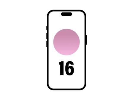 Smartphone Apple iPhone 16 128GB/ 6.1'/ 5G/ Rosa