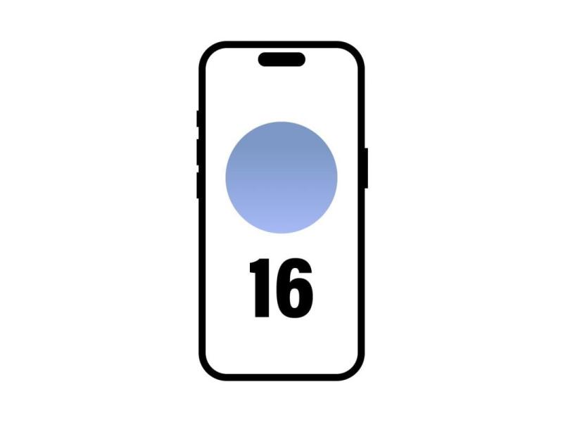 Smartphone Apple iPhone 16 128GB/ 6.1'/ 5G/ Azul Ultramar