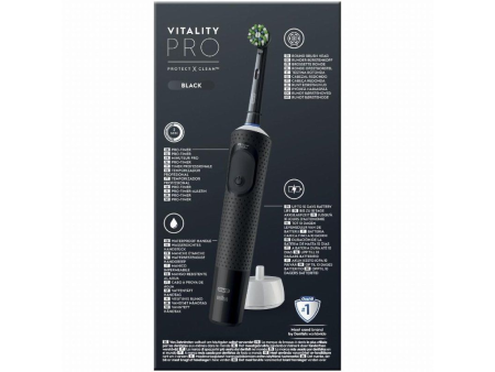 Cepillo Dental Braun Oral-B Vitality Pro/ Negro