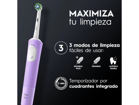 Cepillo Dental Braun Oral-B Vitality Pro/ Purpura