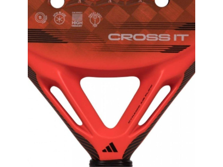 Pala de Pádel Adidas Cross It 2024/ Naranja