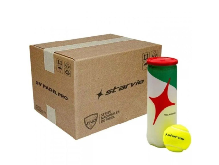 Cajón Bolas Starvie Padel Master/ 24 packs de 3 unidades