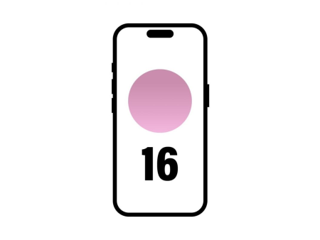 Smartphone Apple iPhone 16 256GB/ 6.1'/ 5G/ Rosa